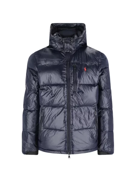 Fleece πουλόβερ Polo Ralph Lauren με κέντημα μπλε
