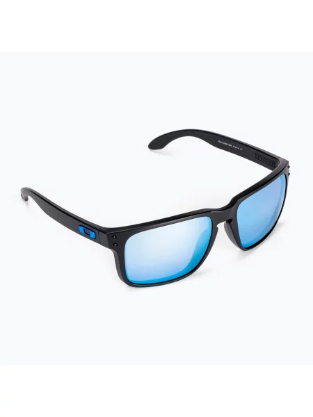 Okulary przeciwsłoneczne Oakley Holbrook XL prizm deep water/matte black czarne