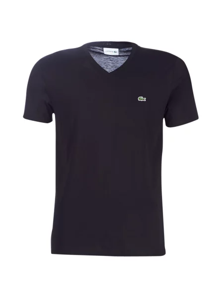 Lacoste majica za muškarce od pamuka crna