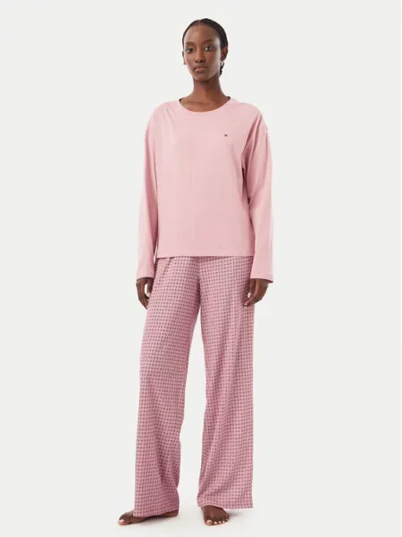 Tommy Hilfiger Pizsama rózsaszín