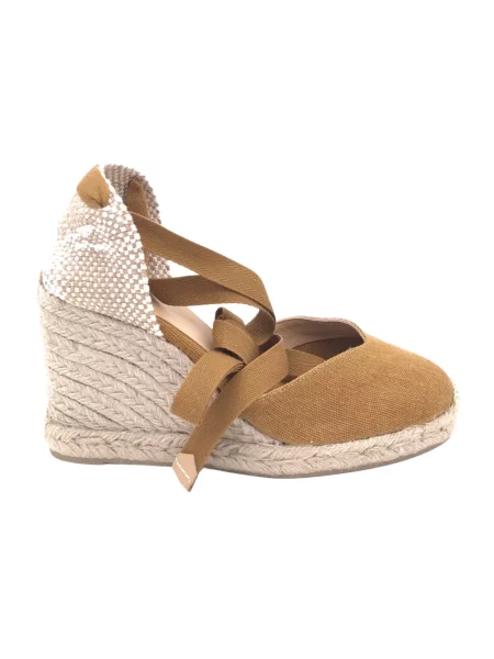 Espadryle Castaner pomarańczowe