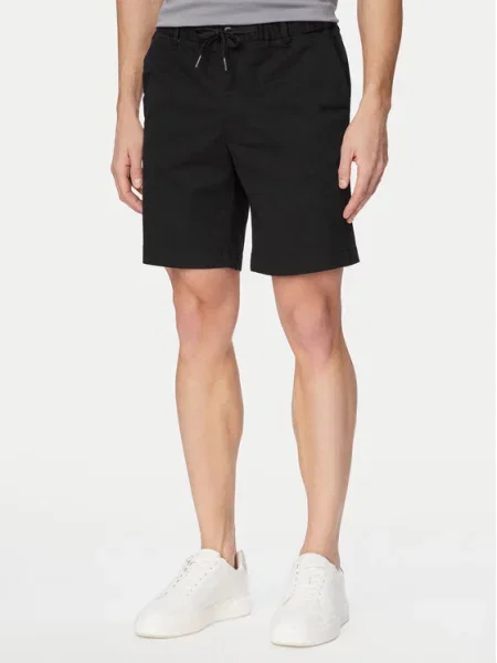 Jack & Jones Medžiaginiai šortai Jaiden Rocco juoda