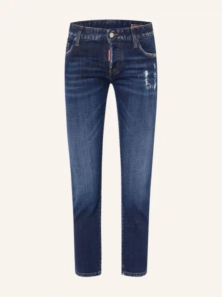 Džíny V Rozthaném Stylu Jenna navy blue modré