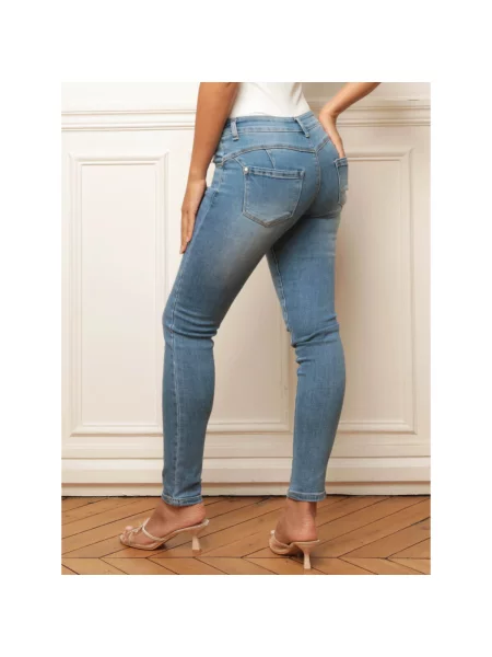 Blugi La Modeuse albastru