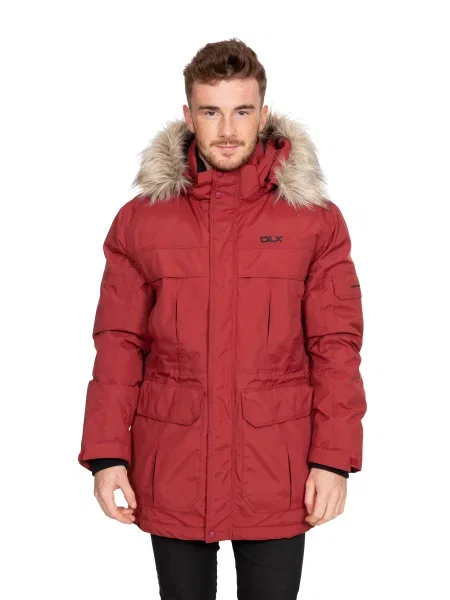 Пуховик Trespass бордовый