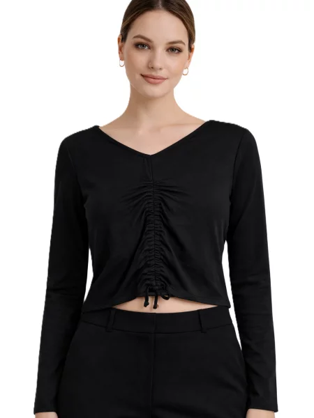 Bluzka Guido Maria Kretschmer z granatem czarna