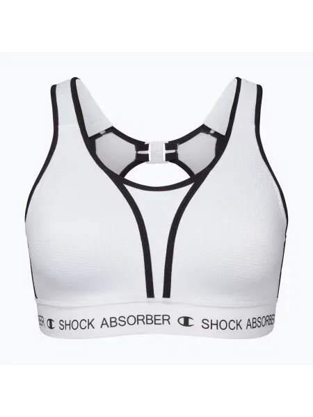Sportovní podprsenka Shock Absorber Ultimate Run Bra Padded white bílá