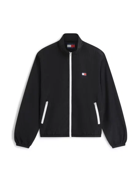Tommy Jeans Prijelazna jakna ESSENTIAL' crna