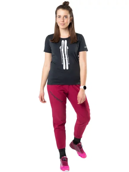 DYNAFIT Graphic Cotton Футболка чорний