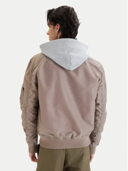 Alpha Industries Bomber dzseki bézs