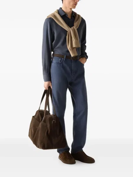 Pantaloni Zegna albastru