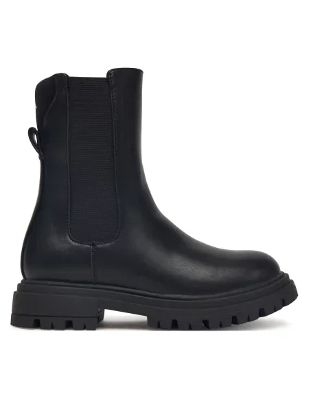 Calvin Klein Škornji Chelsea Boot S črna