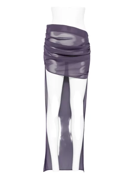 Fusta mini Alex Perry plasă violet