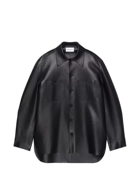 Geanta de piele Givenchy negru