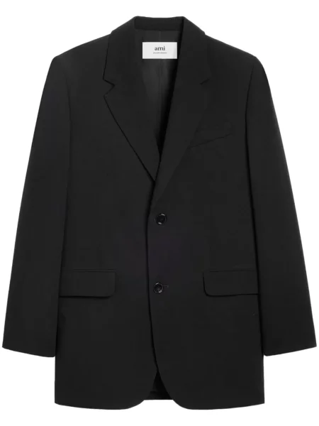 Sacou Ami Paris de lână negru