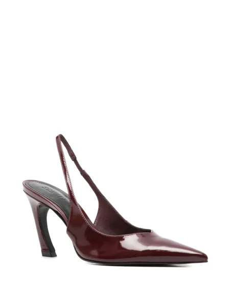 Pantofi cu toc Schutz slingback roșu