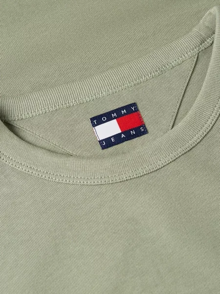 Футболка Tommy Jeans оливковая