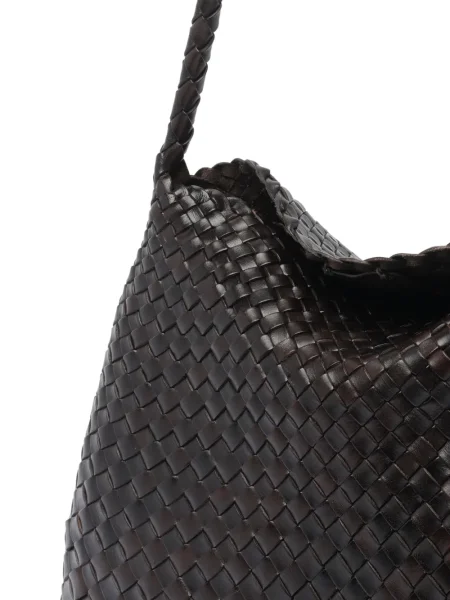 Geanta de piele Dragon Diffusion din piele maro