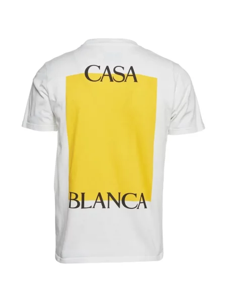 Tricou Casablanca cu imagine alb