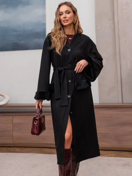 Сукня міді Dressa віскоза/поліестер чорний