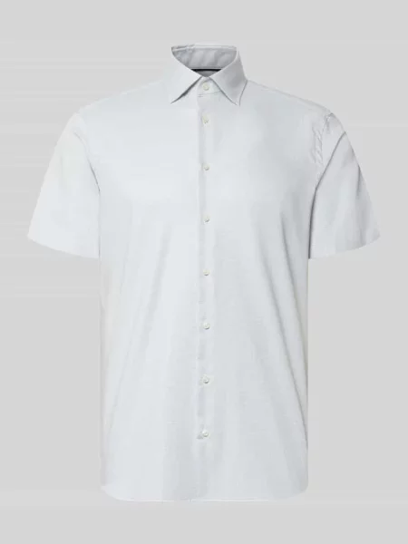 Koszula w kroju regular fit do biznesu z kołnierzykiem typu kent Christian Berg Men