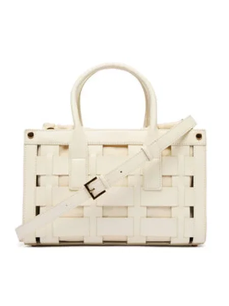 Marciano by Guess košarasta torbica iz umetnega usnja bela
