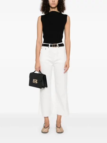 Blugi Victoria Beckham alb