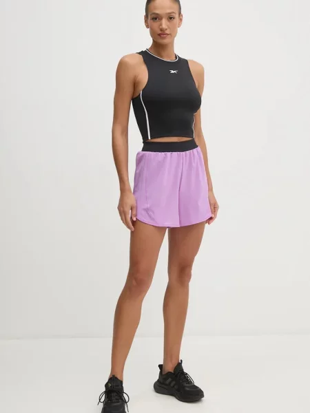 Šortky Reebok LUX Collection fialová