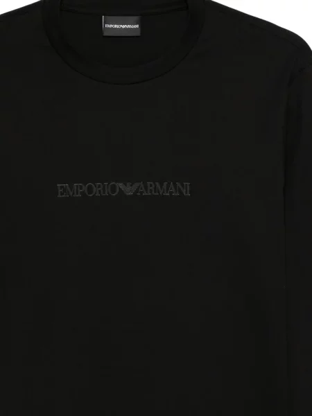 Tricou Emporio Armani lung negru