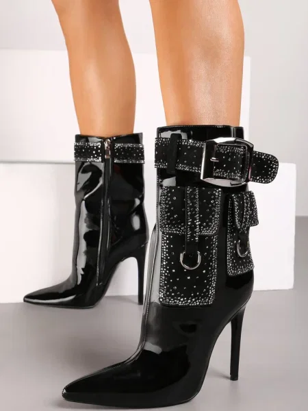 Botine Anseella negre