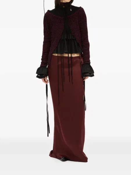 Жилетка Ann Demeulemeester връзки червено