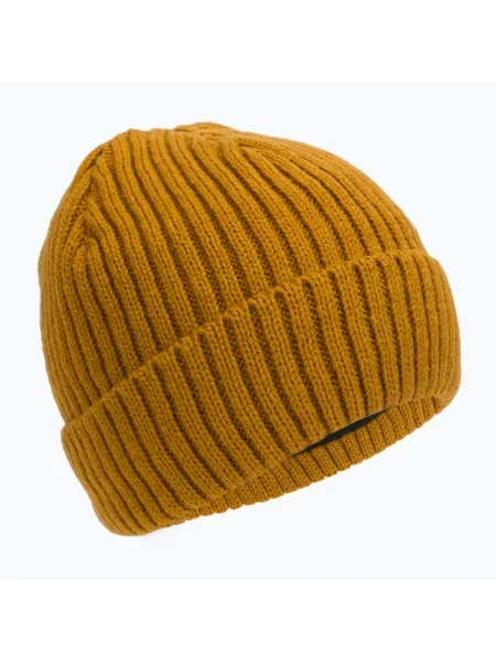 Мъжка зимна шапка 4F жълта