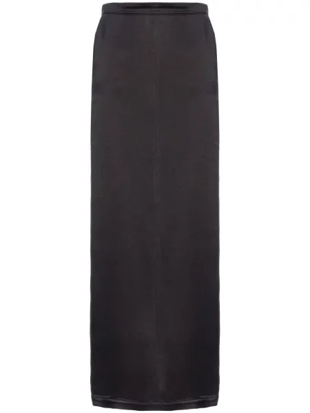 Fusta maxi Pinko cu crăpătură negru