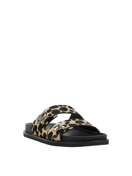 Klapki Tory Burch skórzane