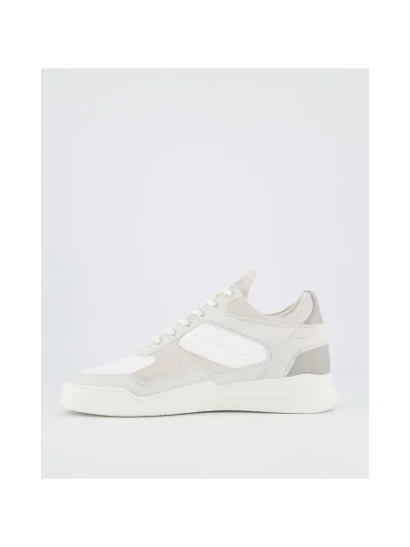 Sneakersy Filling Pieces skórzane białe