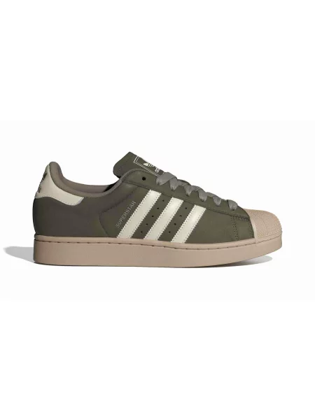 Adidas Superstar II Olive Strata Mężczyźni Buty sportowe adidas Originals Size: 8 zielony