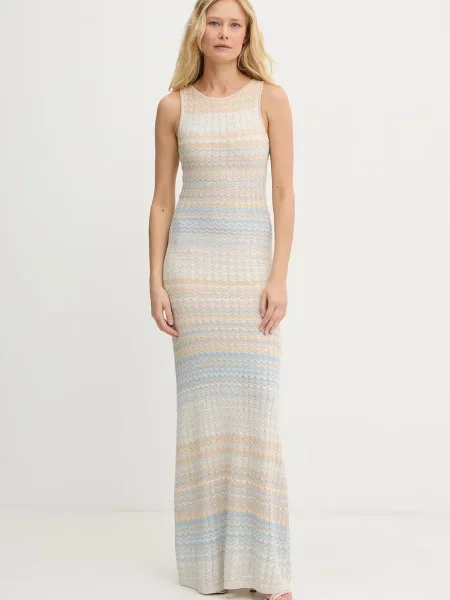 Guess sukienka letnia ROSALYN niebieska