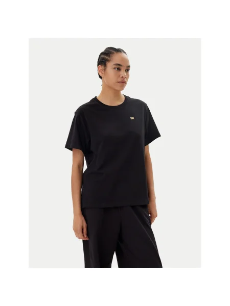 Emporio Armani Póló Loose Fit fekete