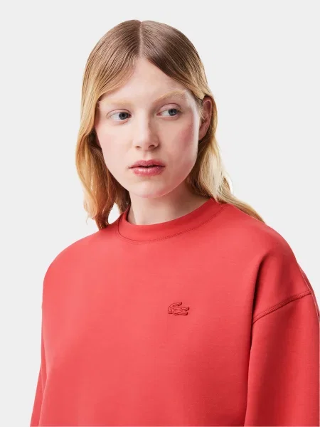 Свитшот Lacoste красный