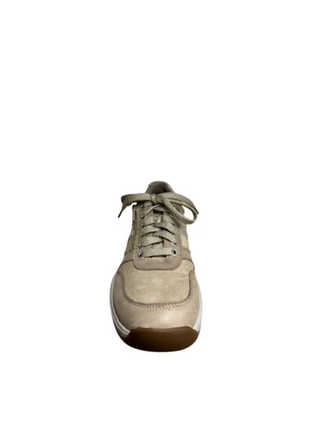 Sneakersy Xsensible skórzane brązowe