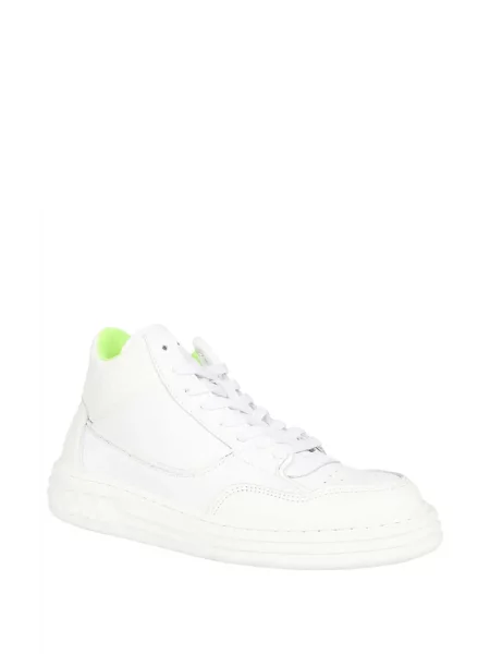Sneakerși Msgm din piele alb