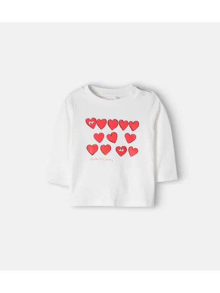 Gyerek póló Stella Mccartney fehér