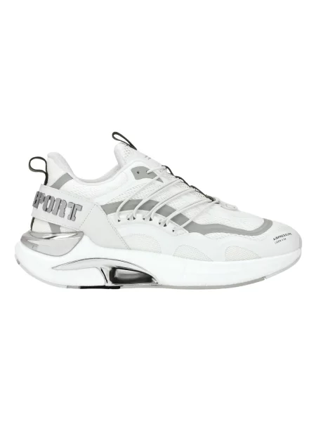 Sneakersy Plein Sport skórzane białe