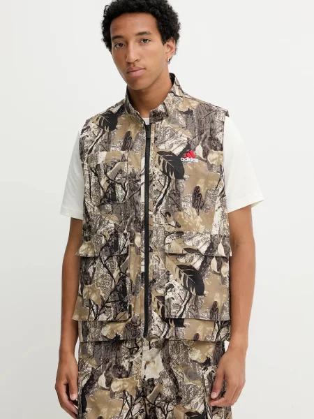Елек adidas Originals OG Camo Vest бежово