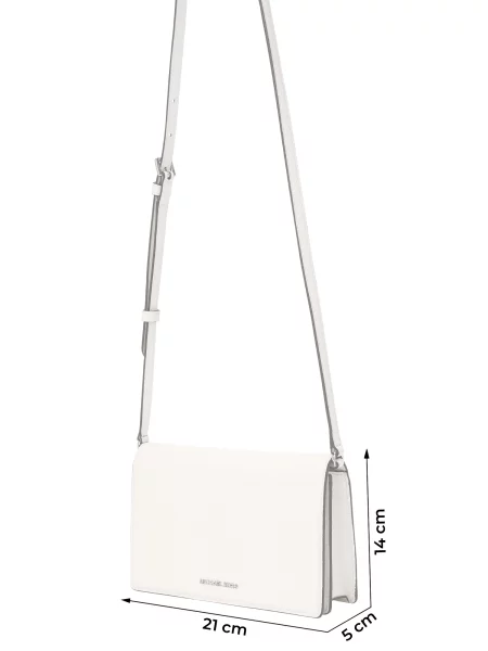 Ročna torba MICHAEL Michael Kors bela