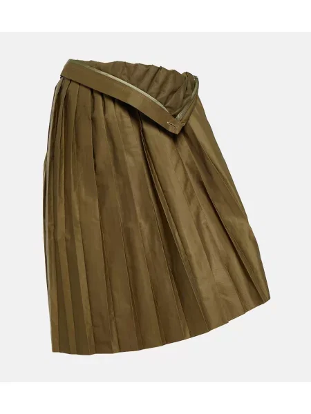 Asimetrično plisirano krilo Mm6 Maison Margiela