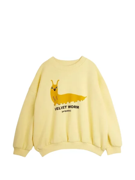 Sweter dziecięcy Mini Rodini żółty