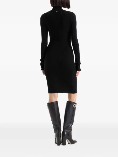 Rochie mini Genny tricotate negru