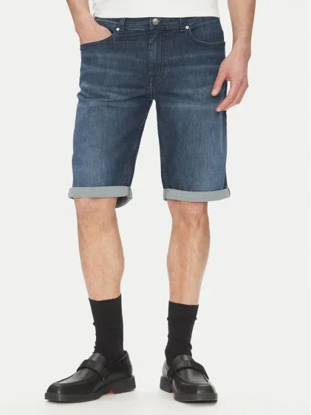 KARL LAGERFELD Pantaloni scurți de blugi Bleumarin