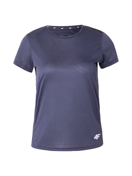 4F Tricou funcțional metalic gri
